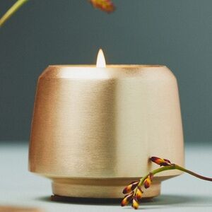 NEW Anthropologie Ambered Topaz Gather Candle - Extra large